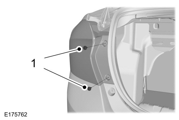 Sostituzione di una lampadina - 4 porte 