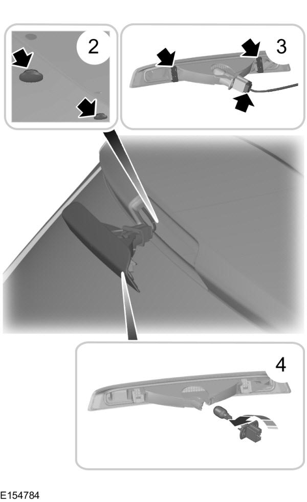 Sostituzione di una lampadina - 5 porte 