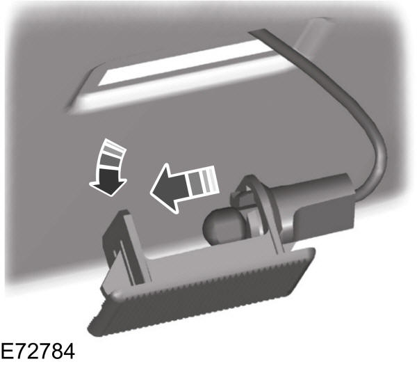 Sostituzione di una lampadina - 4 porte 